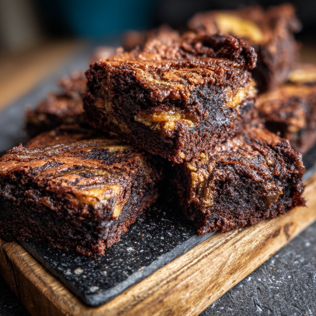Chocolate Banana Brownies