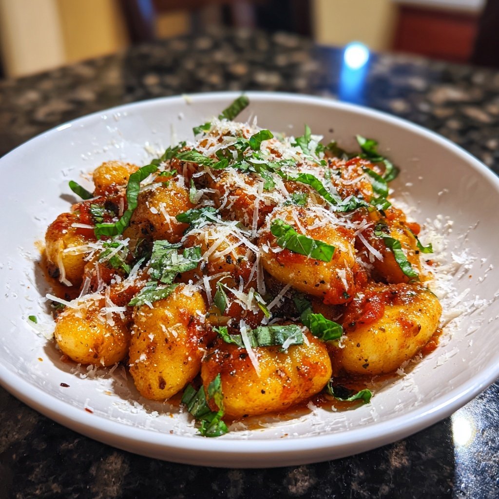 Sunday Tomato Basil Gnocchi