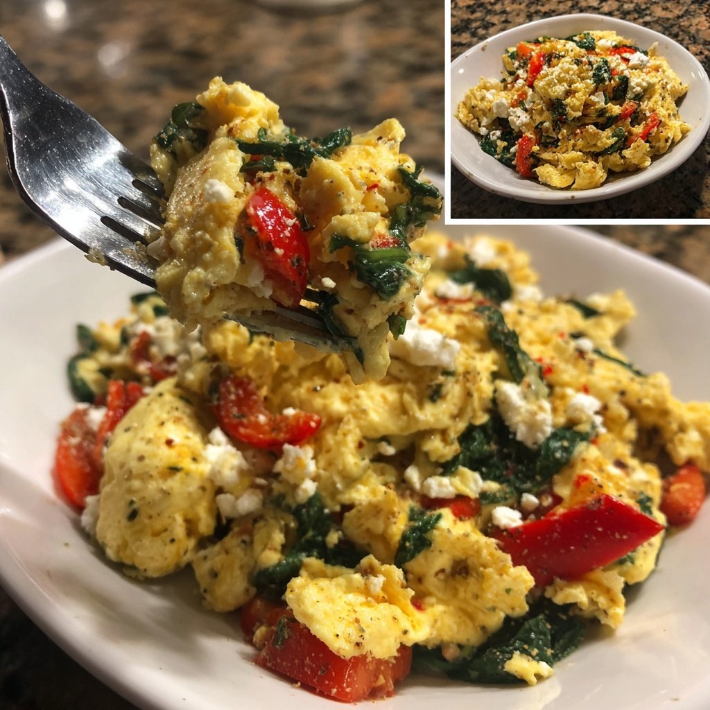 Keto Breakfast Egg Scramble