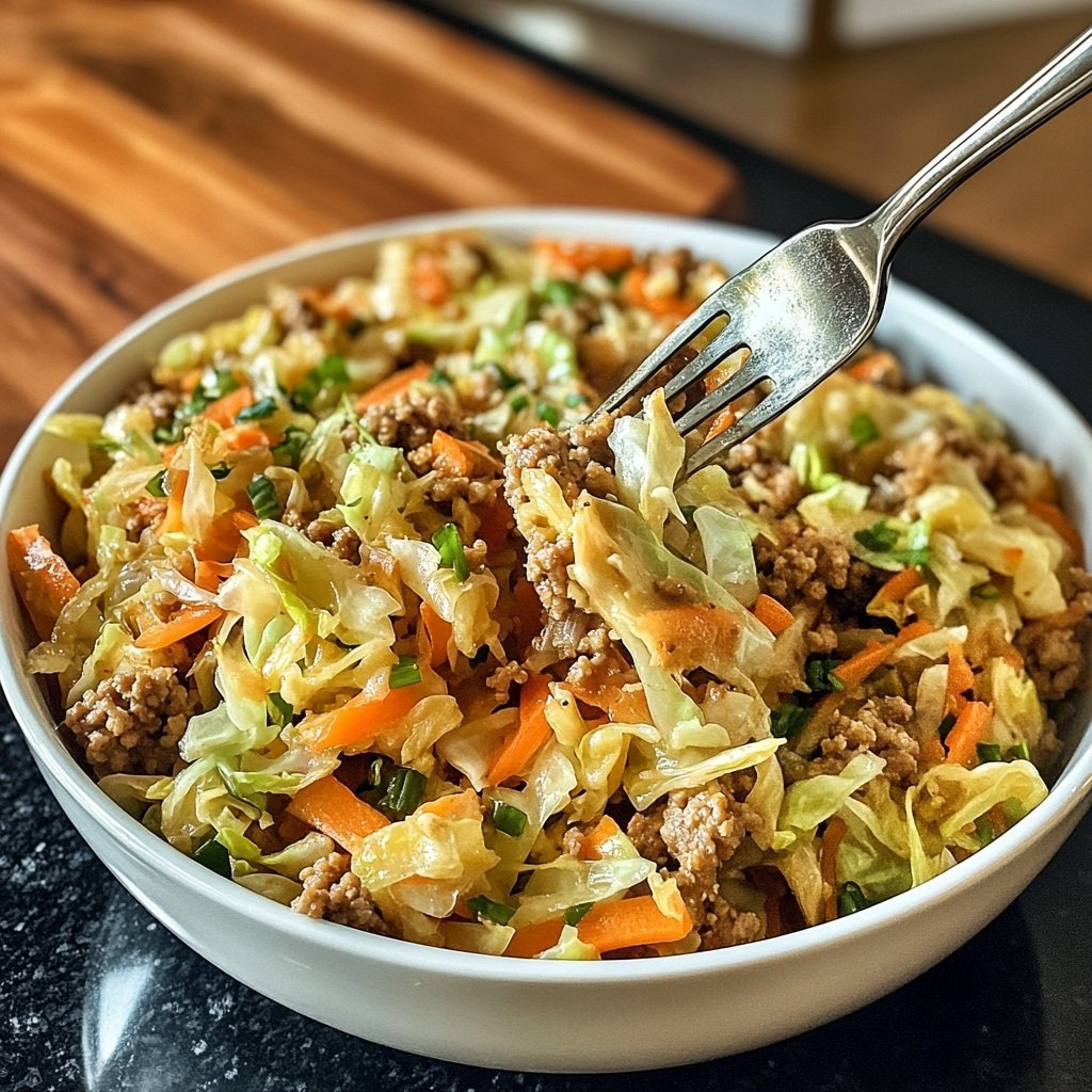 Easy Egg Roll in a Bowl (Low-Carb Recipe)