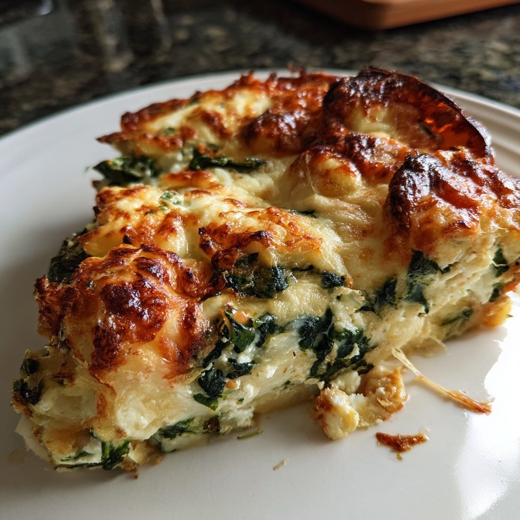 Spinach Ricotta Veggie Bake