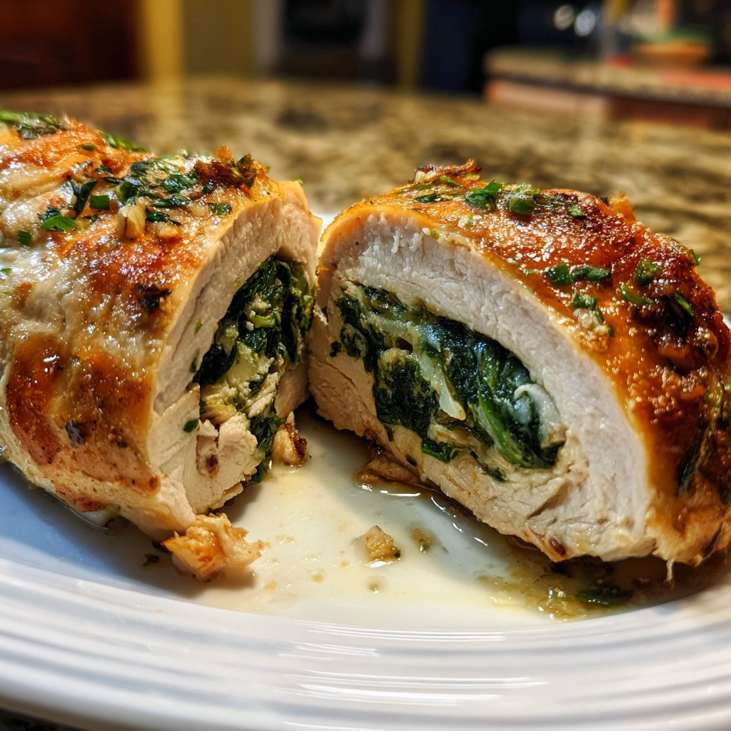 Stuffed Chicken Breast Dinner