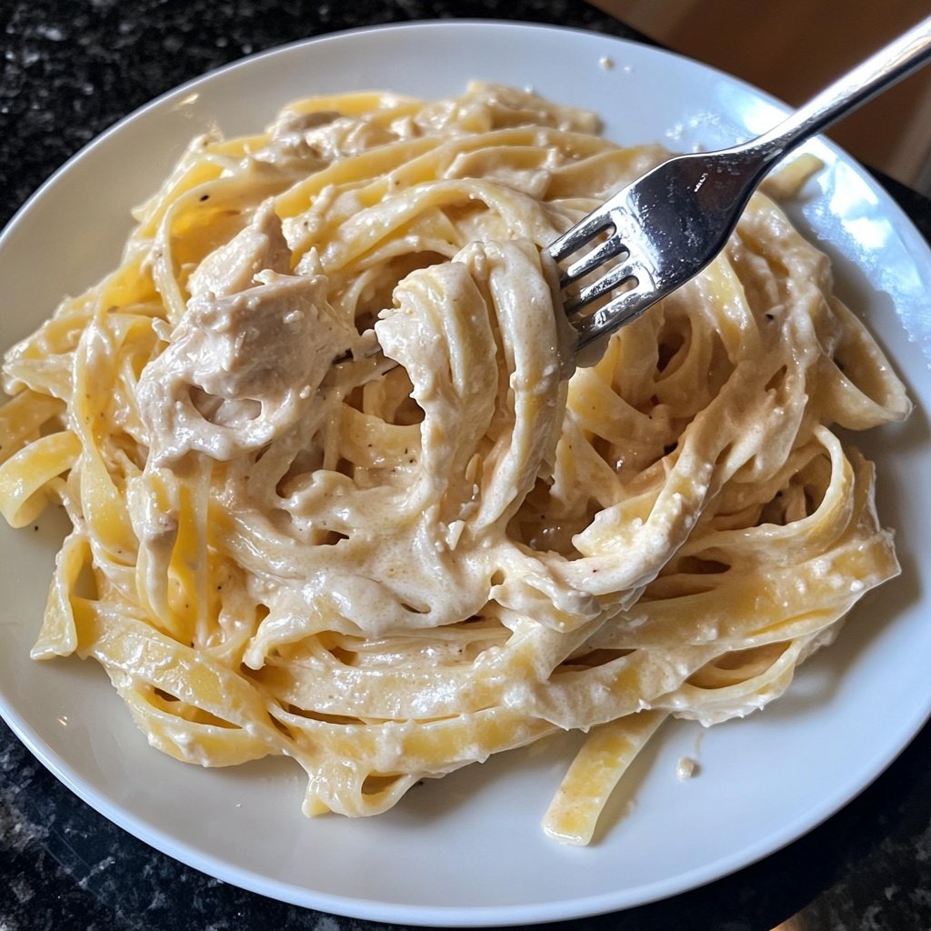 Creamy Garlic Parmesan Chicken Pasta